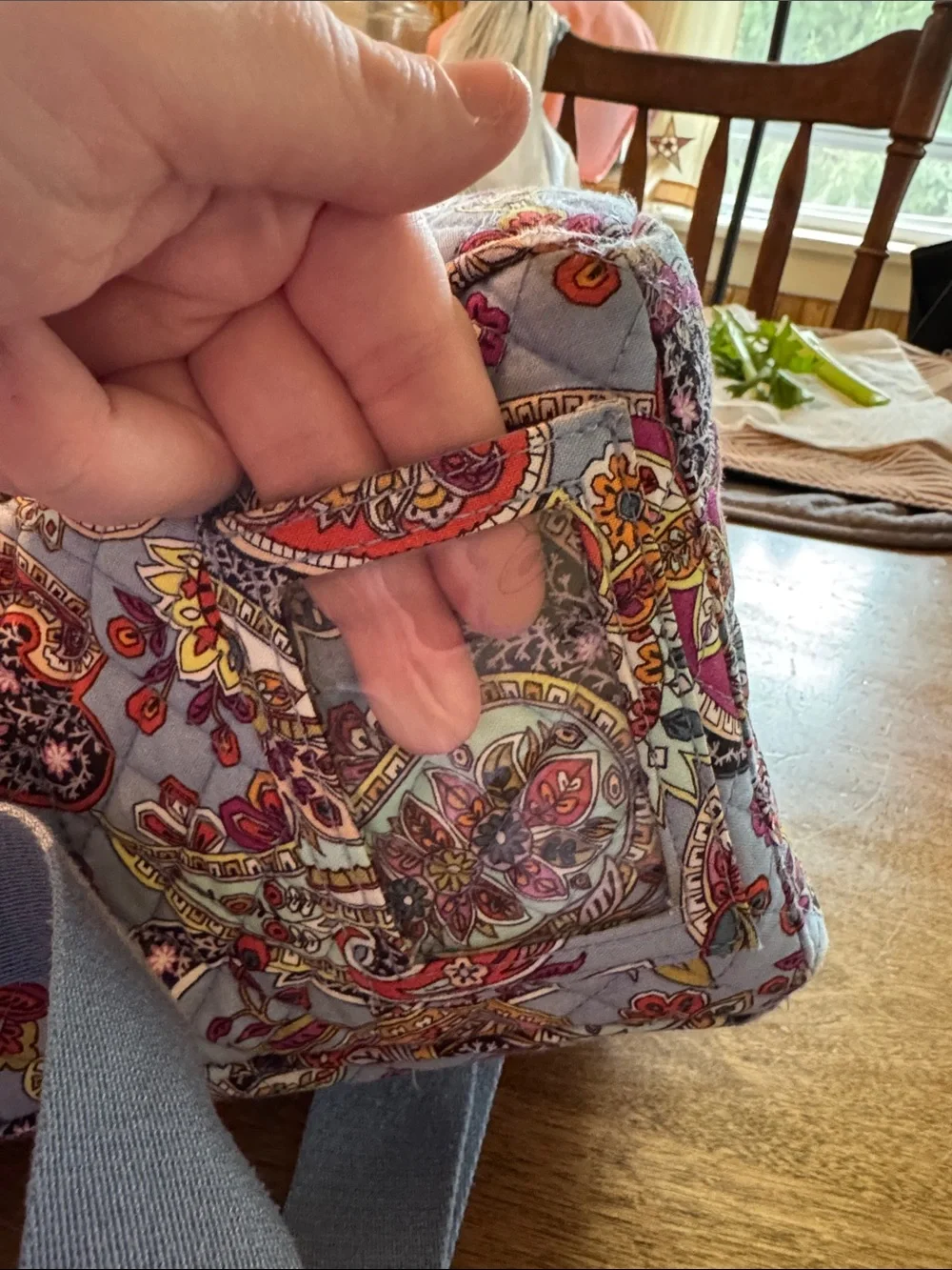 Vera Bradley backpack and lunch bag set